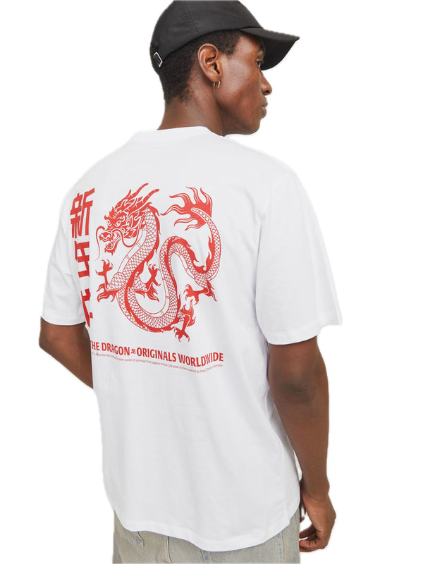 JACK & JONES 12275402/Dragon Bright White