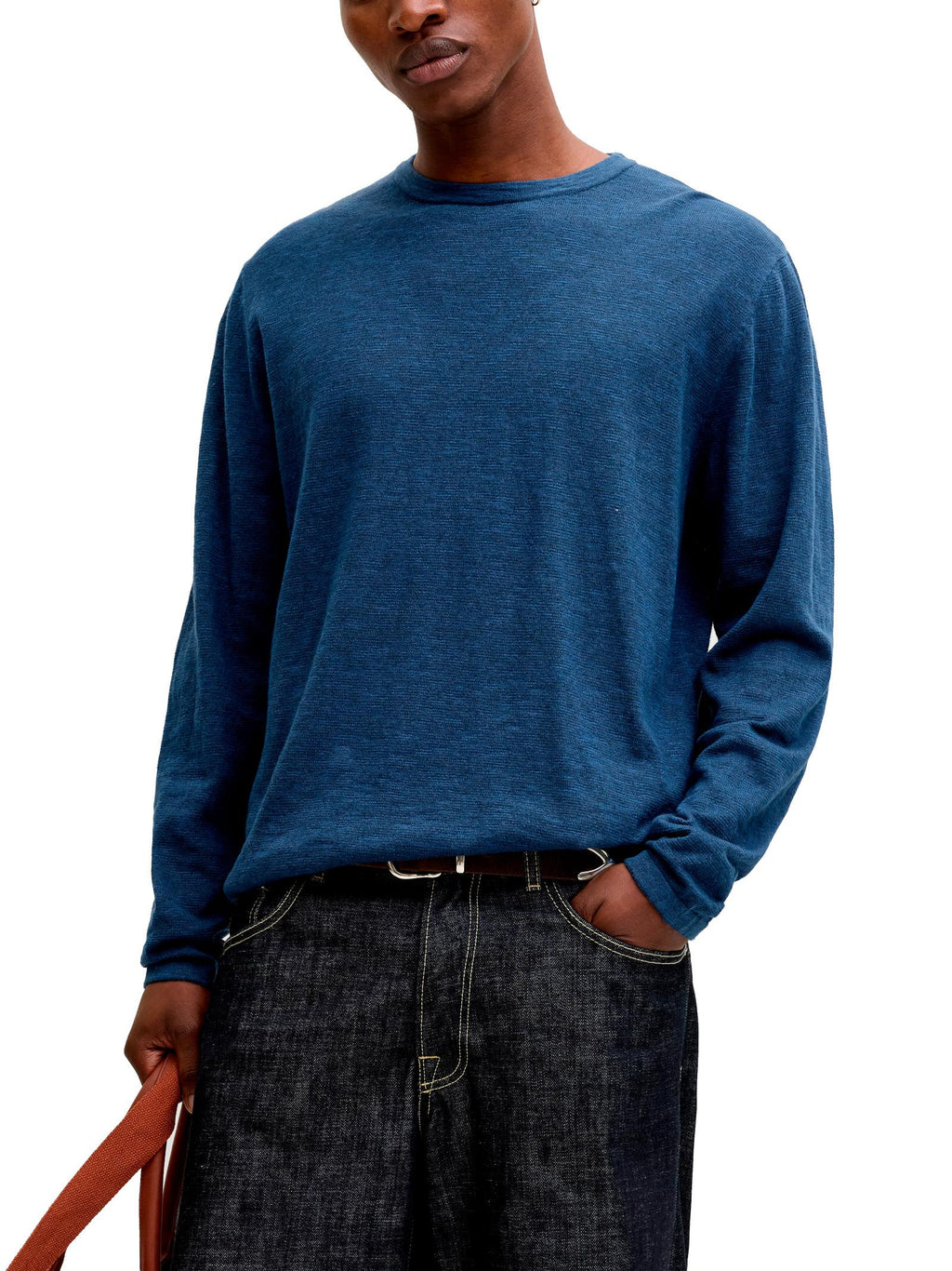 Maglia Jack & Jones Summer Blu girocollo leggera 12269631 /Navy Blazer JACK & JONES 