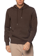 Felpa Gianni Lupo Marrone con cappuccio GL2125F BROWN GIANNI LUPO 