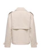 Trench Only Hannah Beige corto 15371053 /Humus ONLY 
