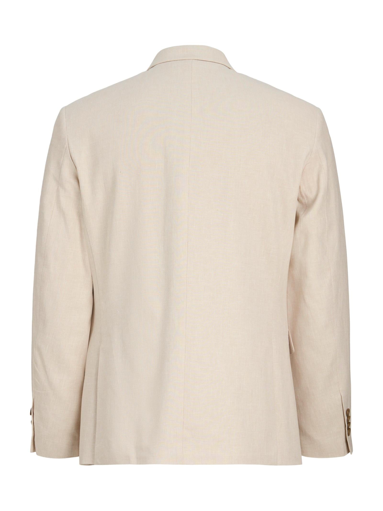 Giacca Jack & Jones Martin Beige misto lino 12291806 /Ancient Scroll JACK & JONES 