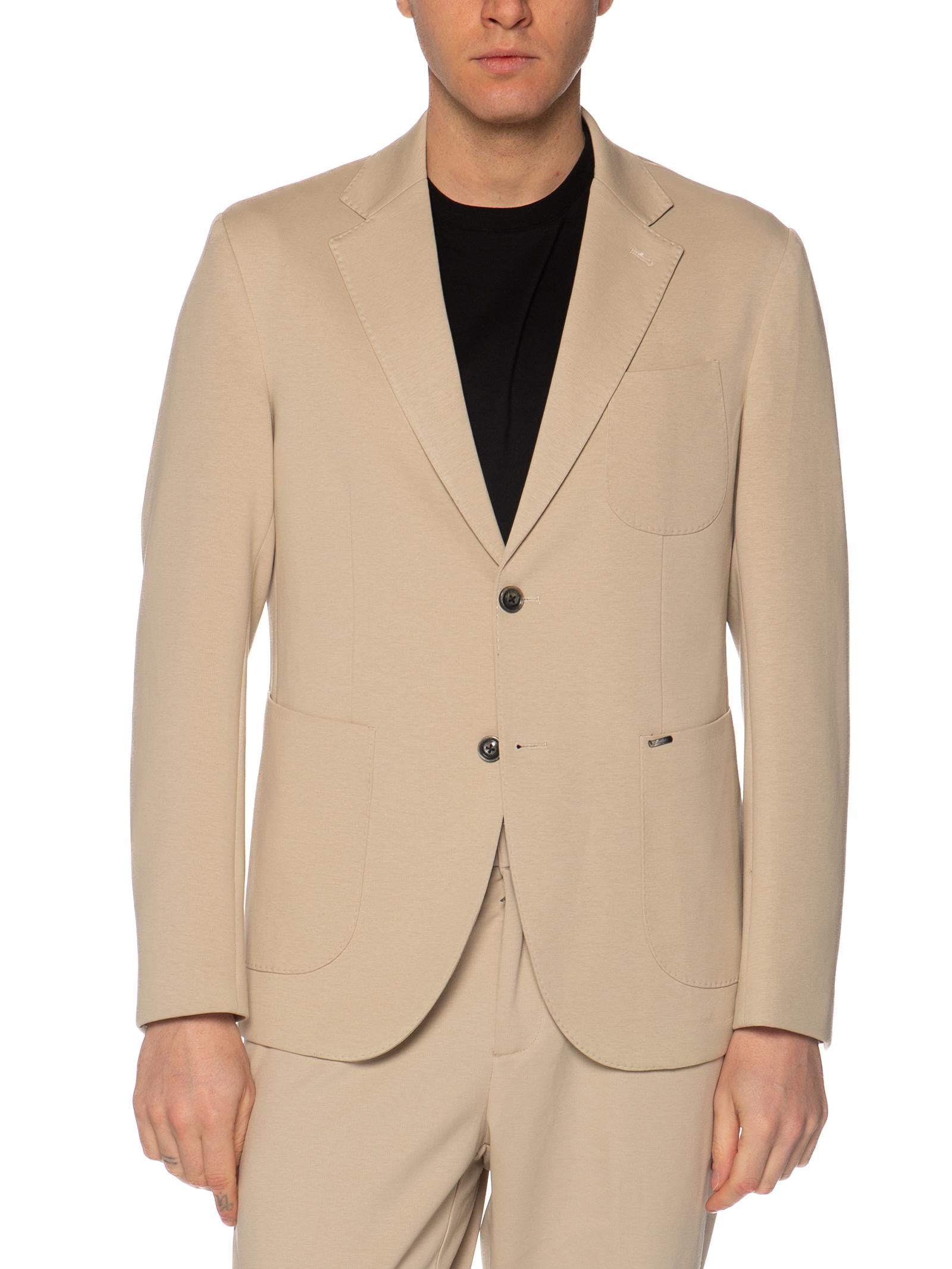Giacca Gianni Lupo Beige in punto milano GL3006TR BEIGE GIANNI LUPO 