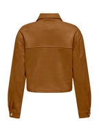 Giacca Only Belicia Marrone scamosciata 15362889 /Cognac ONLY 