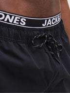 Costume Jack & Jones Maui Nero con fascia elasticizzata 12272949 /Black JACK & JONES 
