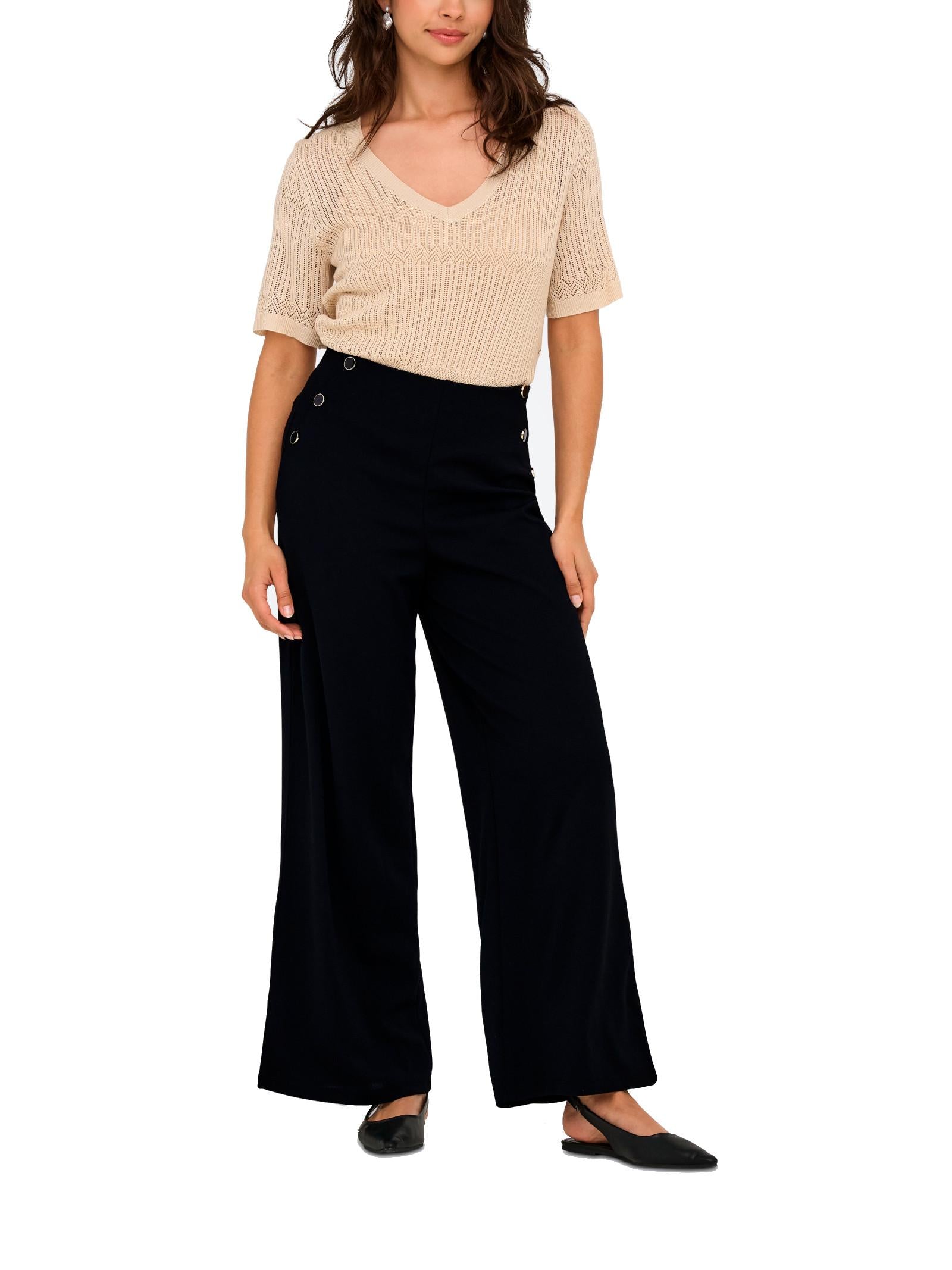 Pantalone JDY Geggo Nero con elastico 15343979 /Black JDY 