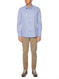 Camicia Seinse Celeste microfantasia CE1090 CELESTE SEINSE 