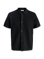 Camicia Jack & Jones George Nero in maglia 12288253 /Black JACK & JONES 