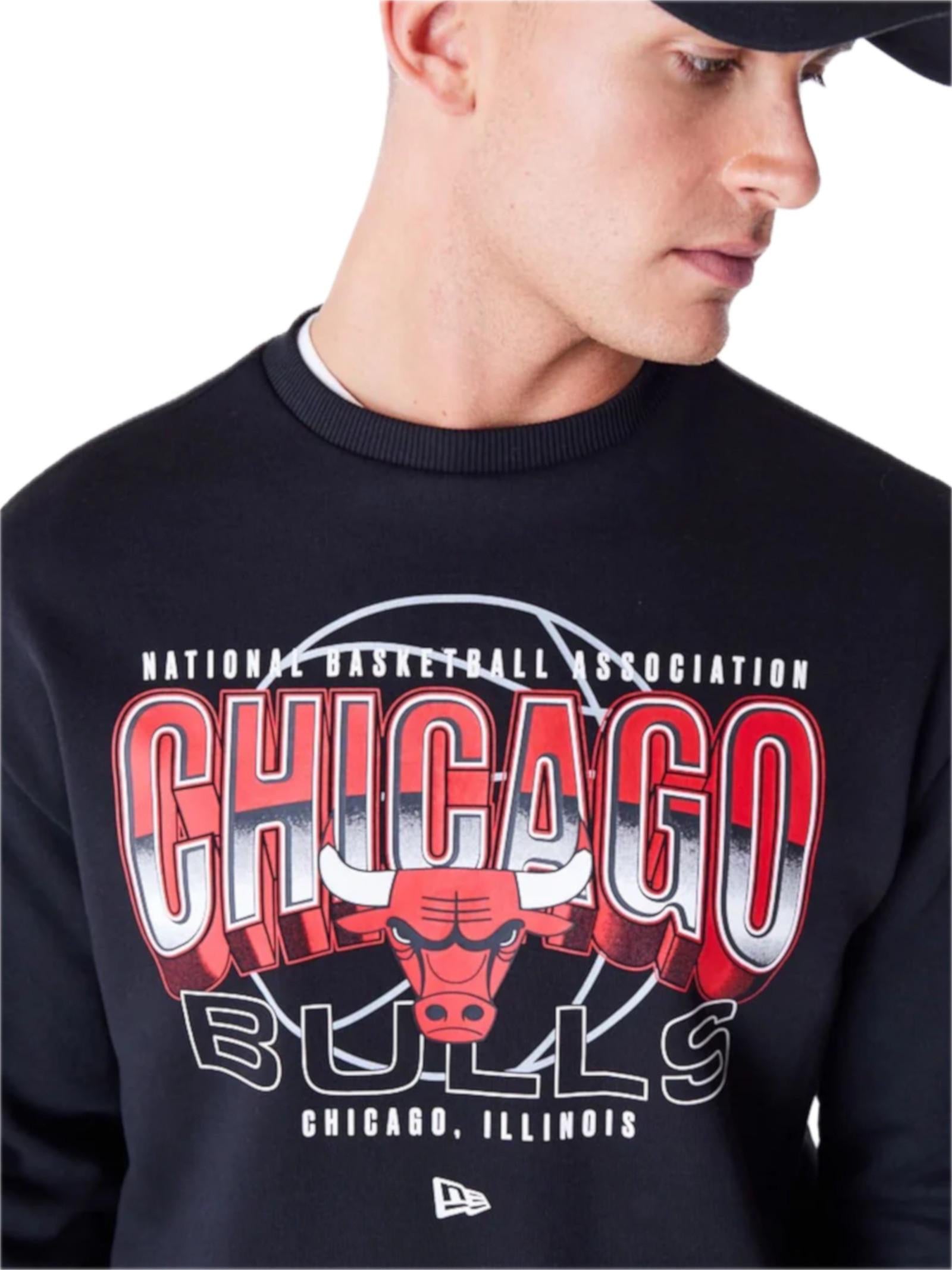 Felpa NEW ERA Nero Chicago Bulls