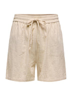 Short Only Tiziana Beige loose 15343637 /Silver Lining ONLY 