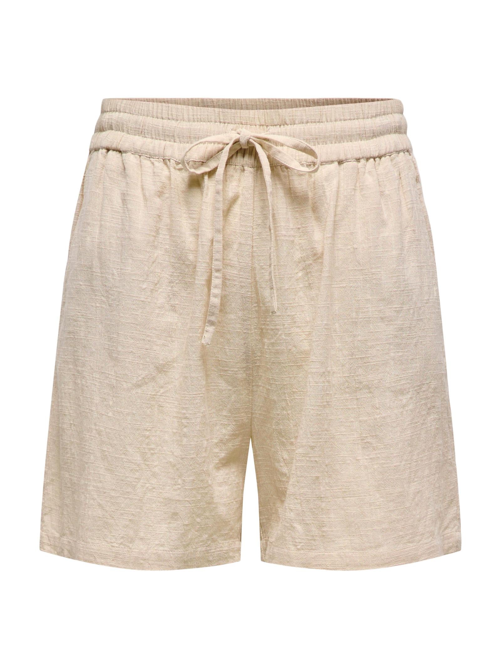 Short Only Tiziana Beige loose 15343637 /Silver Lining ONLY 