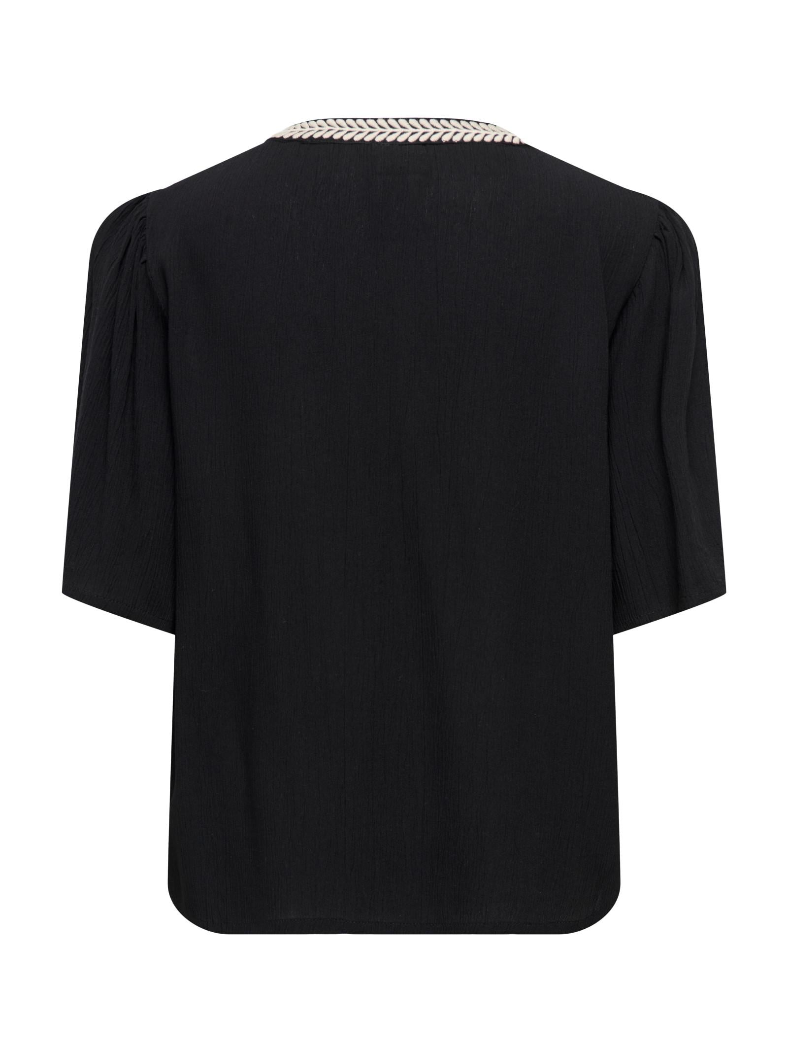 Blusa JDY Nero Liva scollo a V 15373083 /Black JDY 