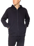 Felpa Superculture Blu zip cappuccio ERIK-I BLU SUPERCULTURE 