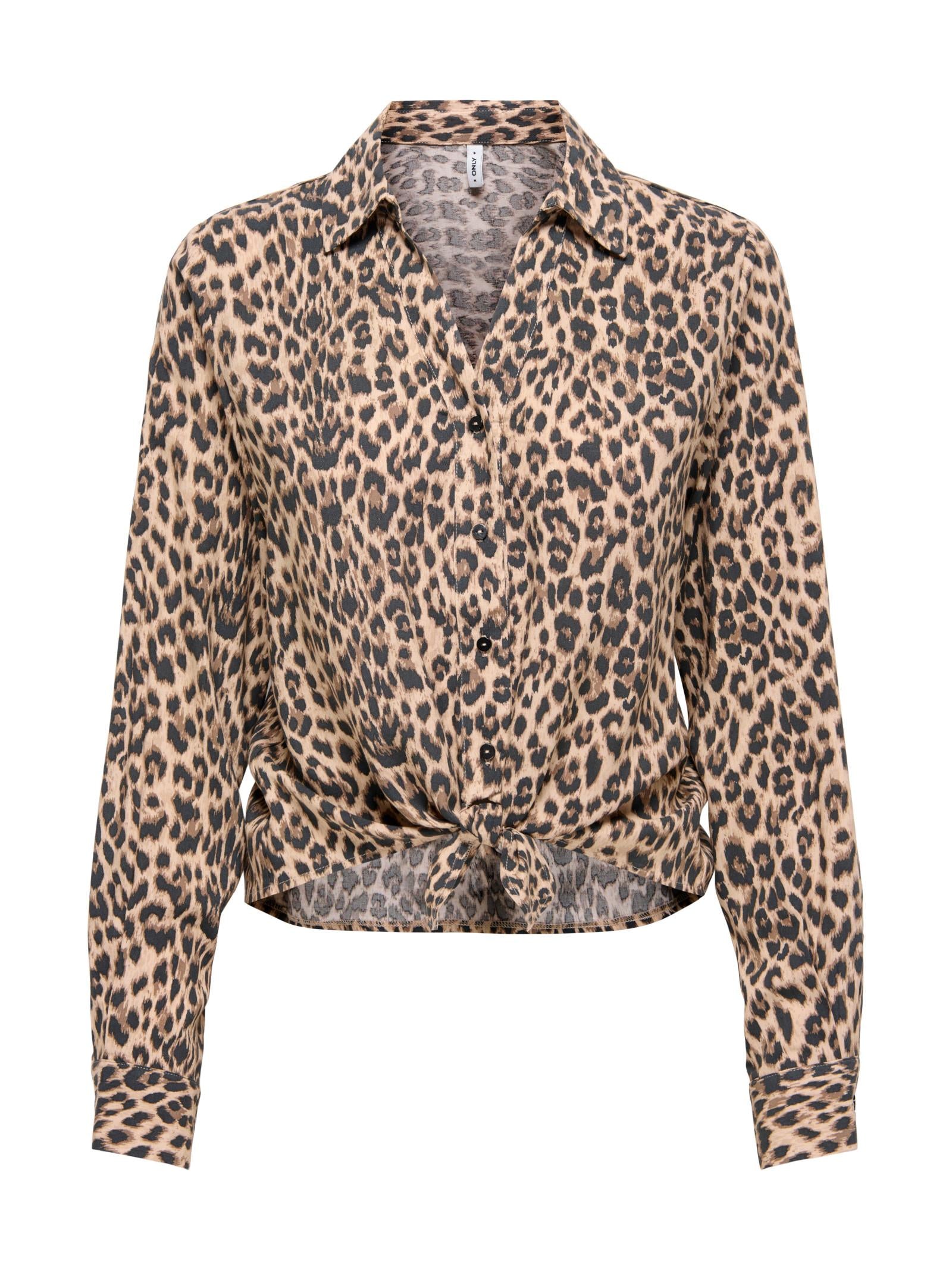 Camicia Only Maculato Nova scollo a V 15284332 /Humus ONLY 