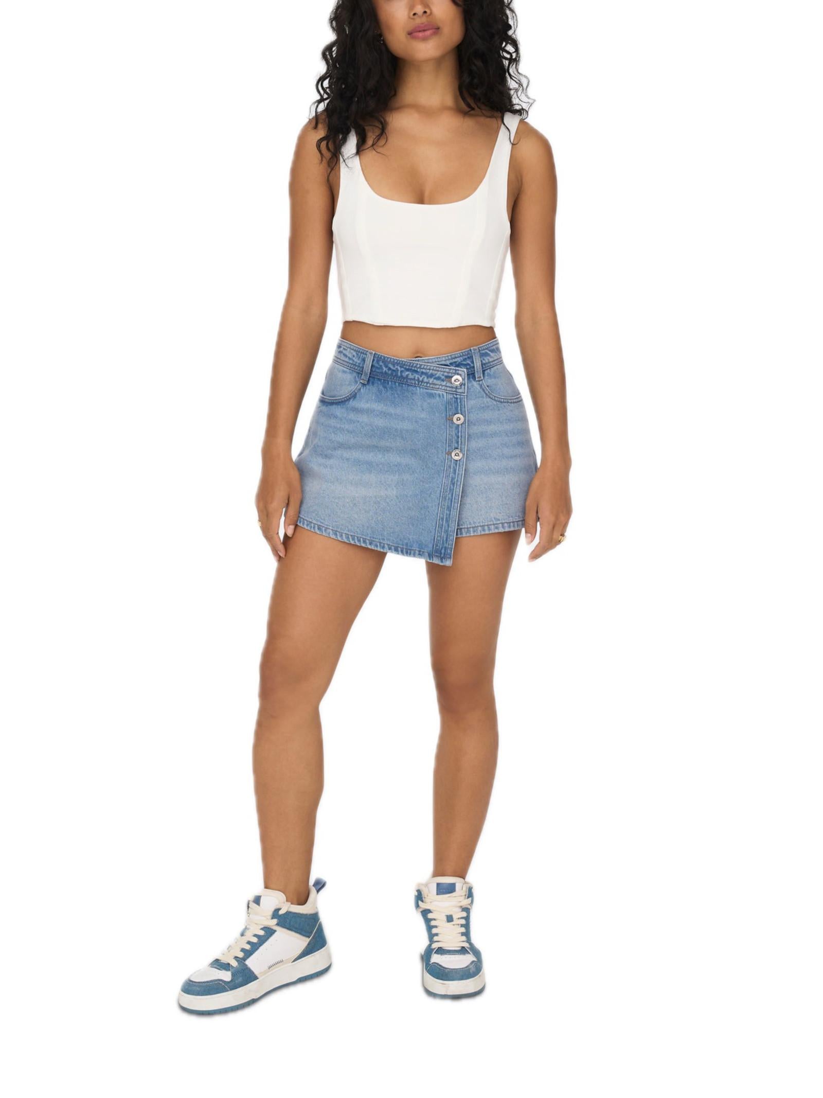 Shorts Only Lesly Light Blue Denim 15256608 /Light Blue Denim ONLY 