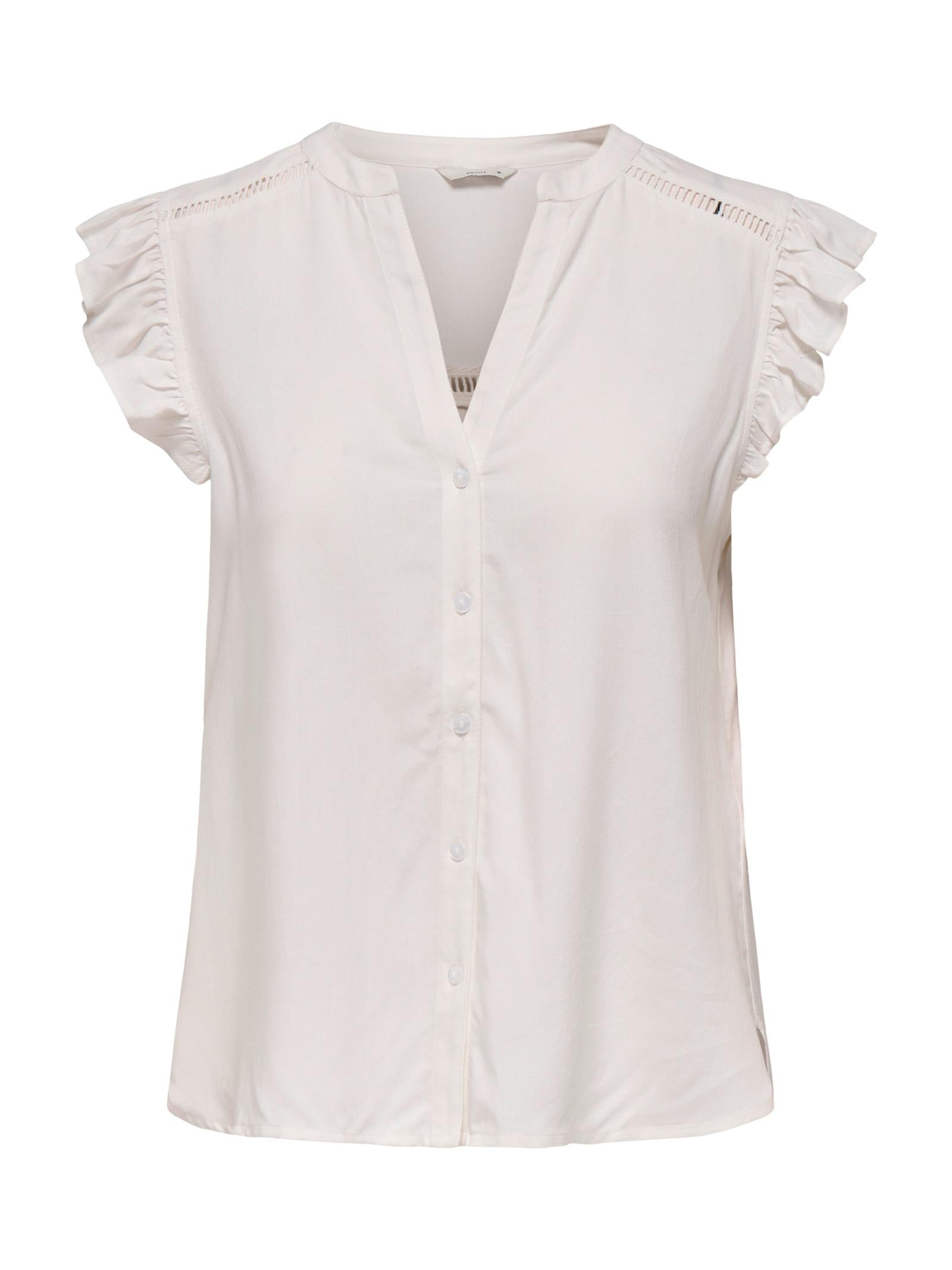 Camicia Only Rosella Bianco manica corta 15345828 /Cloud Dancer ONLY 