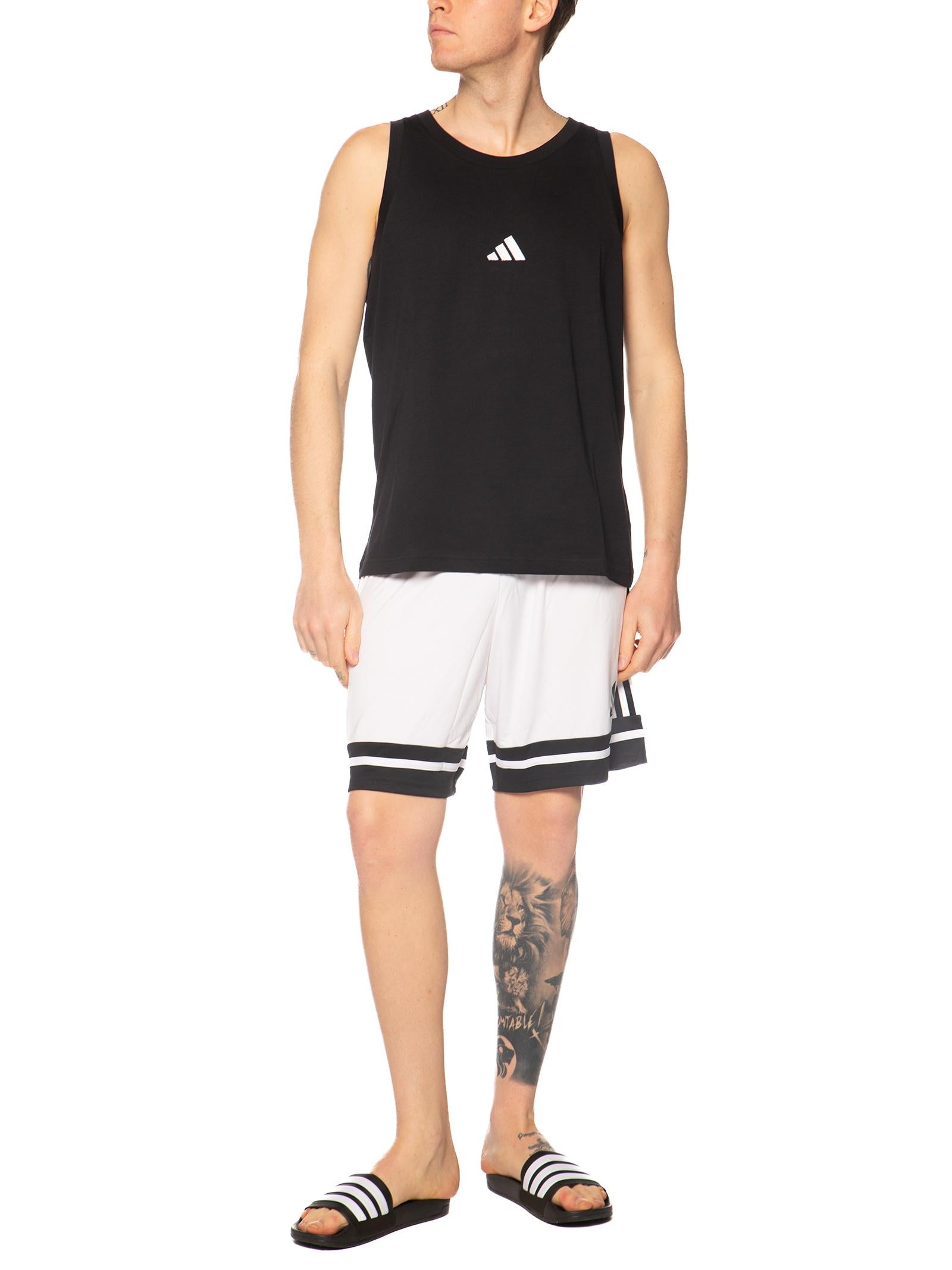 Canotta Adidas Nero logo piccolo JE8986 NERO ADIDAS 