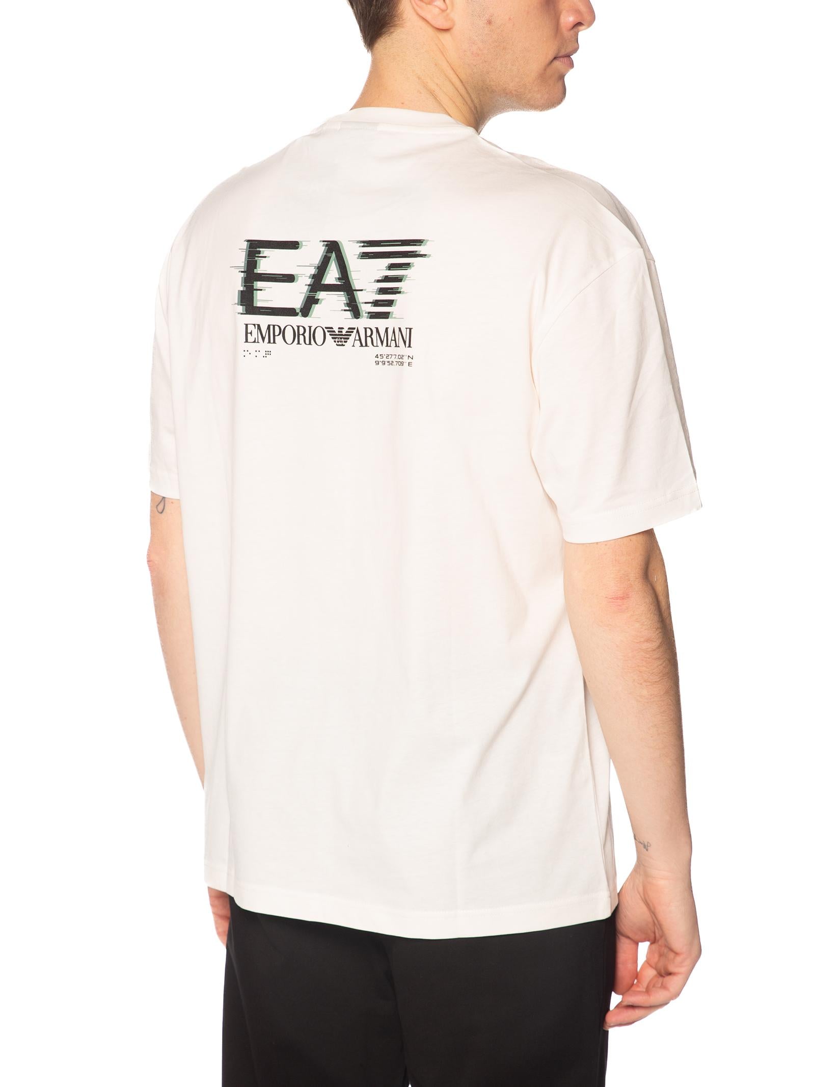 T-shirt Emporio Armani Panna logo 7M001327 U0004 EA7 