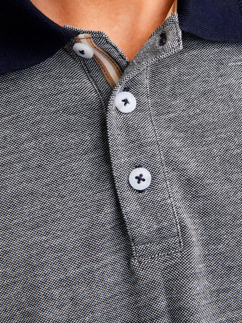 Polo Jack & Jones Alves Blu 12274681 /Maritime Blue JACK & JONES 
