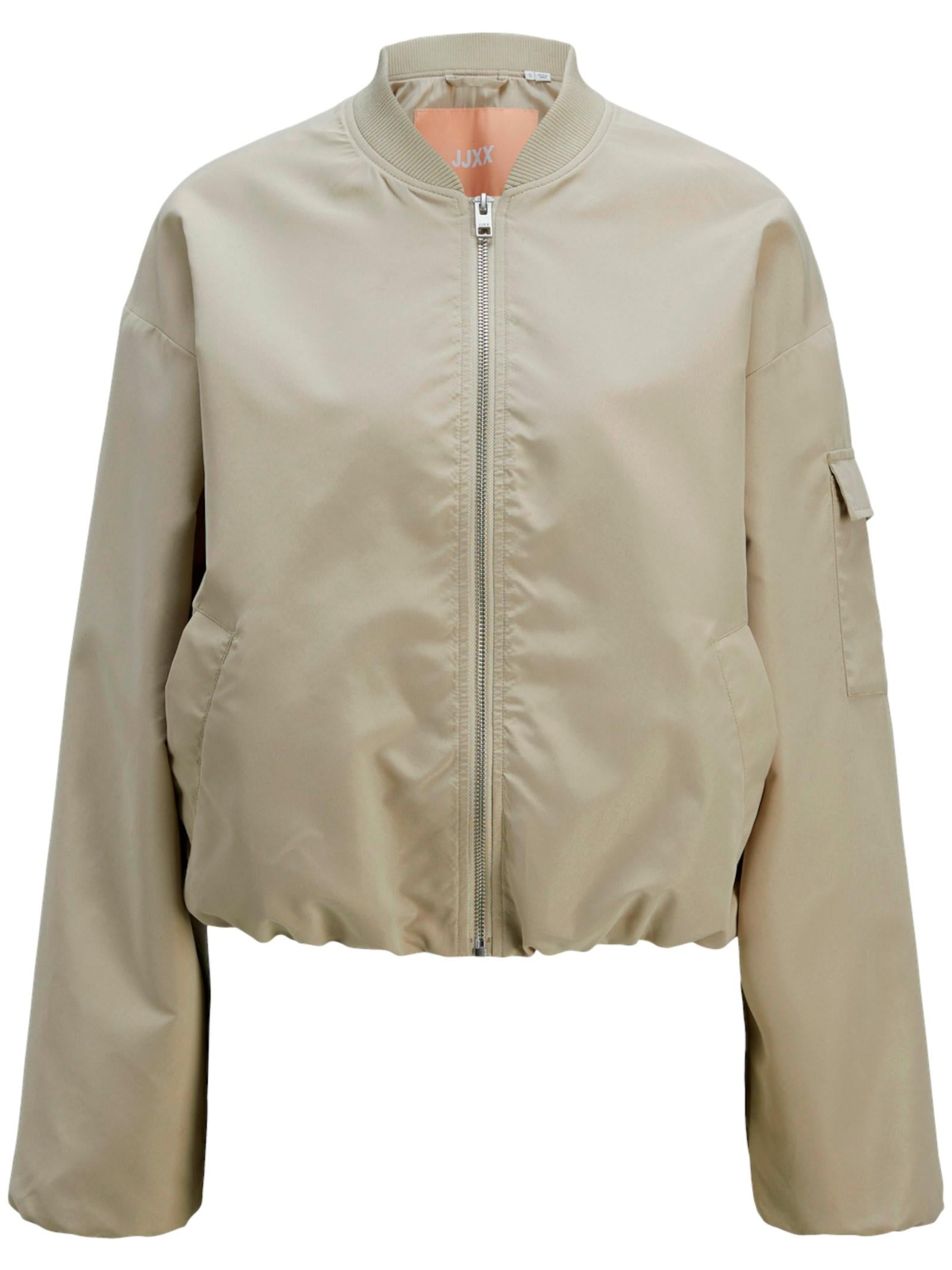 Bomber JJXX Beige Eila con colletto 12253330 /Feather Gray JJXX 