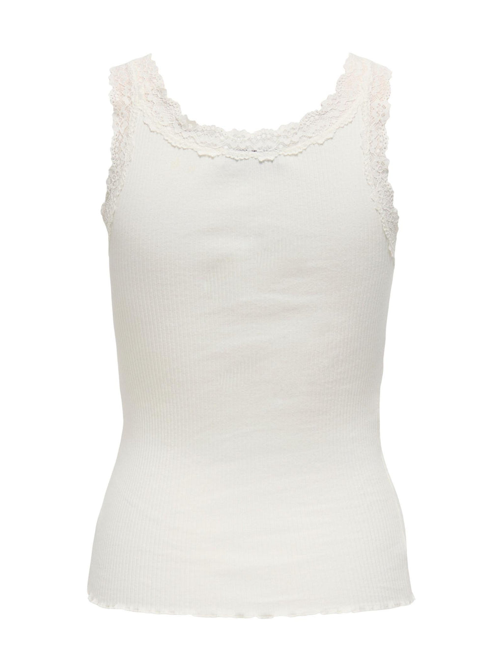 Top Only Bianco Sara pizzo 15345994 /Cloud Dancer ONLY 