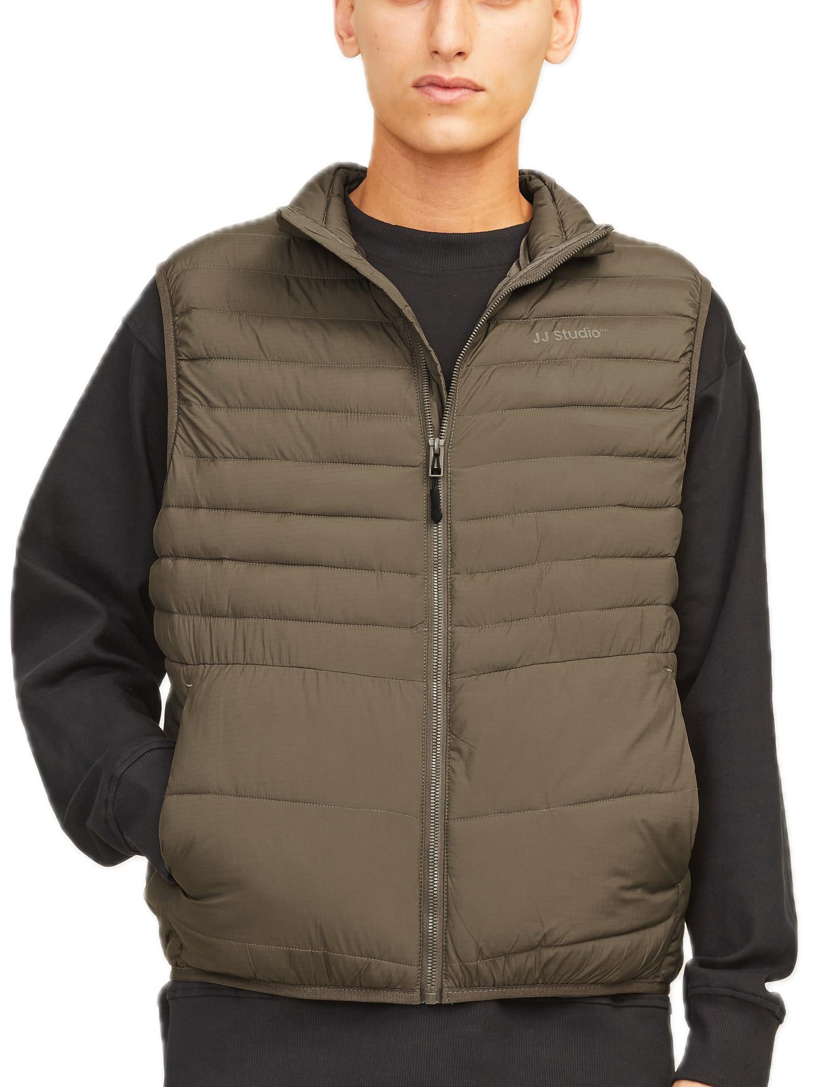 Gilet Jack & Jones Estate Verde collo alto 12256987 /Canteen JACK & JONES 