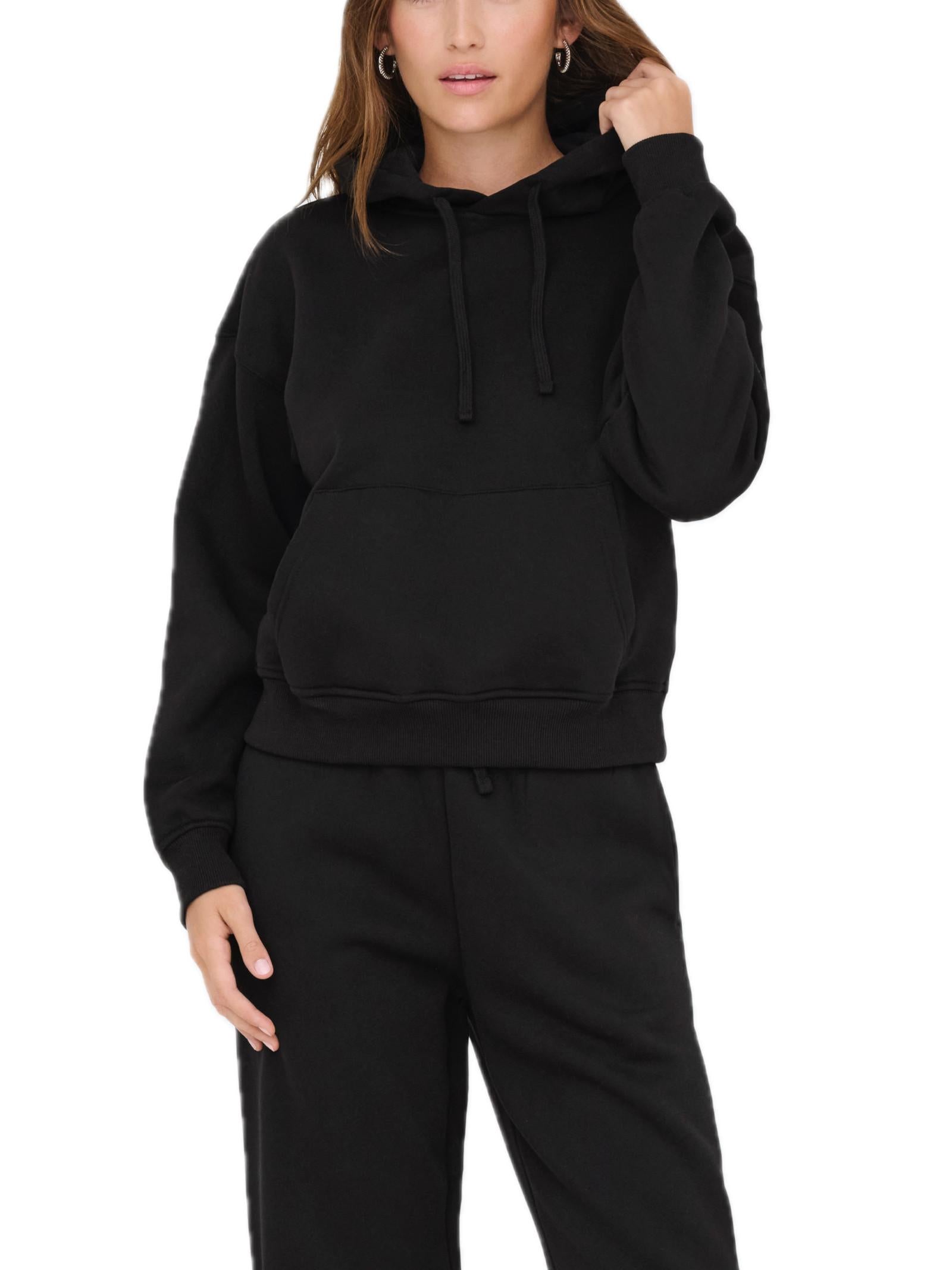 Felpa Only Best Nero con cappuccio 15338730 /Black ONLY 