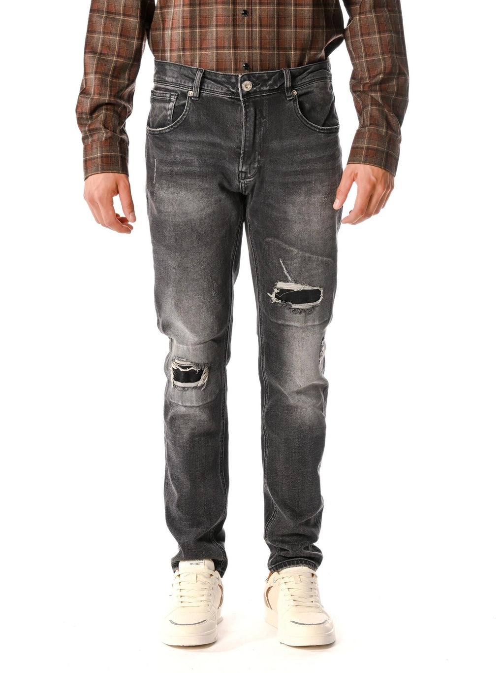Jeans Gianni Lupo Kevin Nero skinny GL203F NERO GIANNI LUPO 