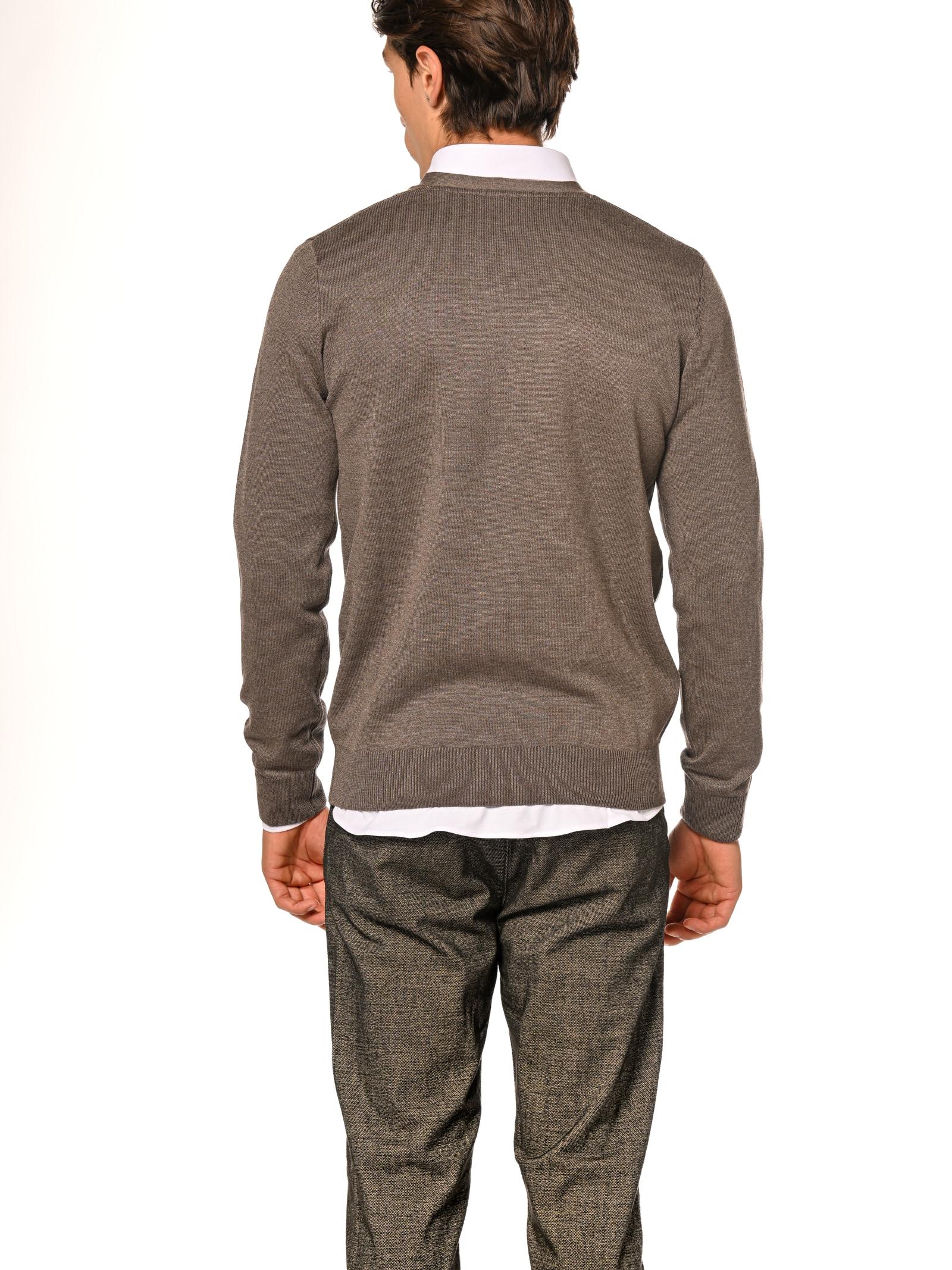 Cardigan Seinse Fango con bottoni MI3061 FANGO SEINSE 